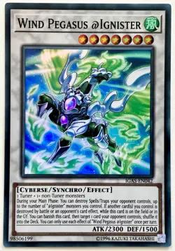 IGAS-EN042 Wind Pegasus @Ignister - Super Rare 1st Edition Near Mint YuGiOh Card - Image 1