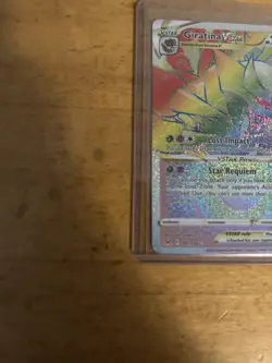 Pokemon TCG Giratina VSTAR Holo Secret Rare Card 201/196 Lost Origin - Image 2