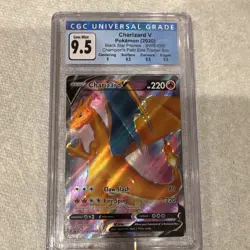 Charizard V SWSH050 SWSH Promo Cards Holo Promo 2020 English CGC 9.5 - Image 1
