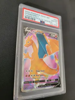 Charizard V #050 SWSH: Sword & Shield Promo Cards Holo Champions Path ETB PSA 10 - Image 3