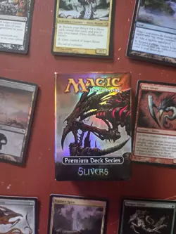 Magic: The Gathering Premium Deck Series Slivers 2009 - 62 card lot - Image 1