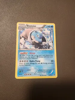 Blastoise - 16/101 - Pokemon Plasma Blast Black & White Holo Rare Card LP - Image 1