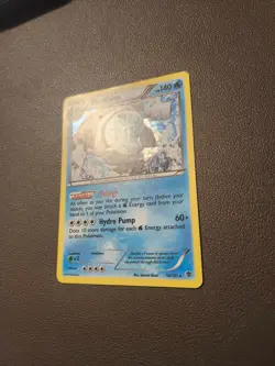 Blastoise - 16/101 - Pokemon Plasma Blast Black & White Holo Rare Card LP - Image 2