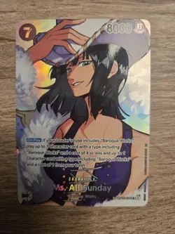 Ms. All Sunday SP OP14-084 SR One Piece Card English OP16 THE TIME OF BATTLE - Image 1