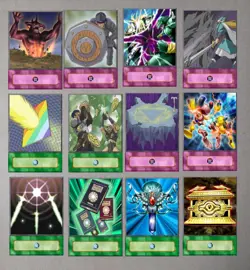 Yu-Gi-Ho Cards Anime Style - Deck Yugi Muto, Magnetic Warriors 63 Cards - Image 3