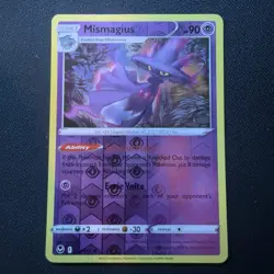 Mismagius 064/195 Rare Silver Tempest Reverse Holo Near Mint Pokemon Card TCG - Image 1