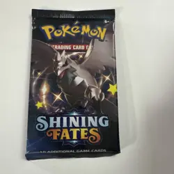 Pokemon TCG Shining Fates Booster Pack Sealed - Image 1