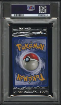 2000 WOTC-POKEMON BLACK STAR PROMO-CELLO PACK GAME BOY MEOWTH CELLO PACK PSA 8 - Image 2