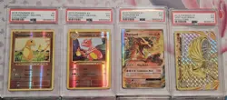 2016 Pokemon XY Evolutions PSA 7 NM Lot (8) Charizard Pikachu & More - Image 2