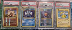 2016 Pokemon XY Evolutions PSA 7 NM Lot (8) Charizard Pikachu & More - Image 3