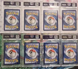 2016 Pokemon XY Evolutions PSA 7 NM Lot (8) Charizard Pikachu & More - Image 4