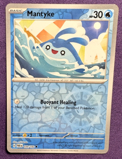 Mantyke 39/182 | Paradox Rift | Reverse Holo | Pokemon (LP) - Image 1