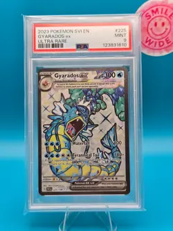 PSA 9 - 2023 Pokemon SVI EN, Gyarados EX, Ultra Rare - Image 1