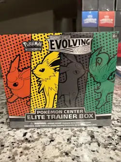 Pokemon Center Exclusive Evolving Skies ETB - Factory Sealed - Image 1