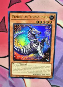 YuGiOh! Mementotlan Tatsunootoshigo MP25-EN294 Ultra Rare 1st Edition Near Mint - Image 1