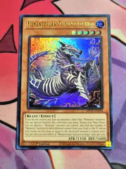 YuGiOh! Mementotlan Tatsunootoshigo MP25-EN294 Ultra Rare 1st Edition Near Mint - Image 2
