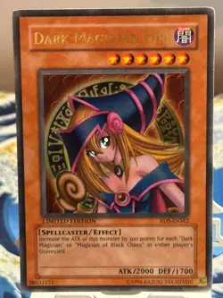 Lightly Played Dark Magician Girl RDS-ENSE2 Limited Edition Ultra Rare YuGiOh - Image 1