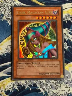 Lightly Played Dark Magician Girl RDS-ENSE2 Limited Edition Ultra Rare YuGiOh - Image 3