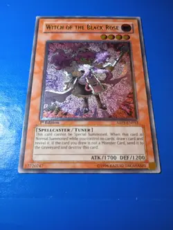 VLP 1st Ed Witch Of The Black Rose ABPF-EN012 Ultimate Rare Yugioh! (Tracked) - Image 3