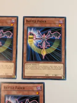 Yugioh TCG - 3x Battle Fader - YS18-EN019 - NM/LP -1st Edition Common - 2018 - Image 4