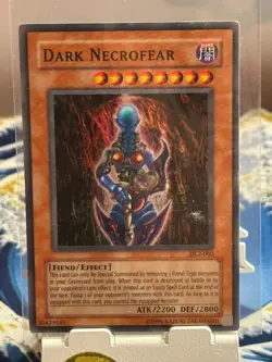 Yugioh Dark Necrofear DL2-002 Duelist League Super Rare Holo - Image 4