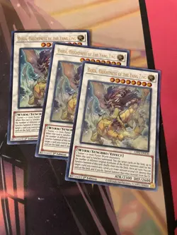 YUGIOH - BAXIA BRIGHTNESS OF THE YANG ZING X3 - ULTRA RARE - GFP2 - 1ST ED - NM - Image 1