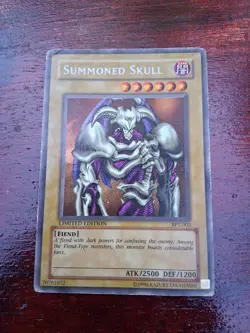 YUGIOH Summoned Skull BPT-002 Rare also comes with toon summoned skull - Image 1