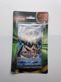 2014 Yugioh Dark Crisis Blister Pack 2 RARES + 8 COMMONS - Image 1