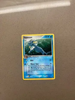 Vaporeon 6/17 - Holo Foil Rare - Pop Series 3 Promo 2006 - Pokemon Card - Image 2