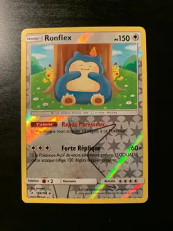 Carte Pokemon : Ronflex 158/214 Reverse Alliance Infaillible Francais - Image 1