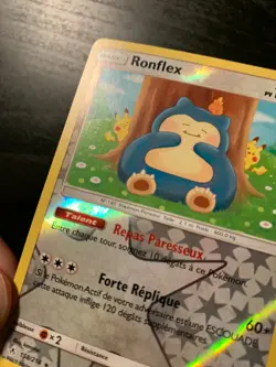Carte Pokemon : Ronflex 158/214 Reverse Alliance Infaillible Francais - Image 2