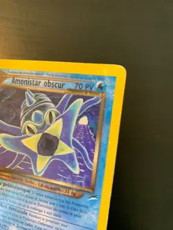 Carte Pokemon : Amonistar Obscur 19/105 Neo Destiny Edition 2 Francaise - Image 2