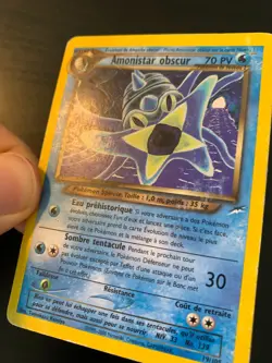 Carte Pokemon : Amonistar Obscur 19/105 Neo Destiny Edition 2 Francaise - Image 3
