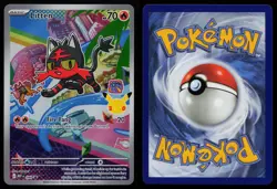 Litten - 044 Mega Evolution Promo MEP Holo Promo First Partner Pokemon NM - Image 3
