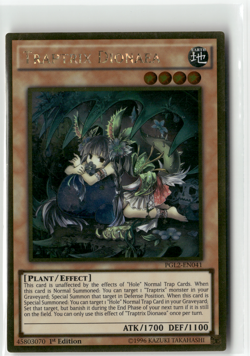 3x Traptrix Dionaea PGL2-EN041 Gold Rare 1st Edition LP - Image 2