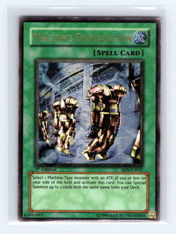 Yugioh Machine Duplication RDS-EN041 Ultimate Rare 1st Ed LP - Image 1