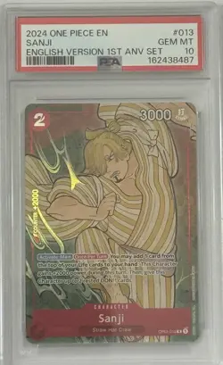 Lot of (10) PSA 10 Sequential One Piece English 1st Anniversary Set - Image 4