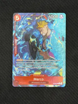 One Piece TCG: Luffy & Ace #ST30-008 Marco (Full Art) - Image 1