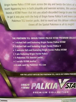 Pokemon TCG - Origin Forme Palkia Vstar Premium Collection Box - Image 3