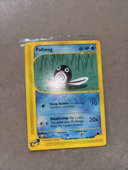 Poliwag 87/144 Common Pokemon Card 2003 Skyridge LP Near Mint Condition - Image 4