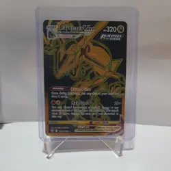 Rayquaza VMAX TG29/TG30 Secret Rare Silver Tempest Trainer Gallery Pokemon NM - Image 1