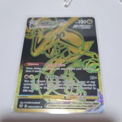 Rayquaza VMAX TG29/TG30 Secret Rare Silver Tempest Trainer Gallery Pokemon NM - Image 4