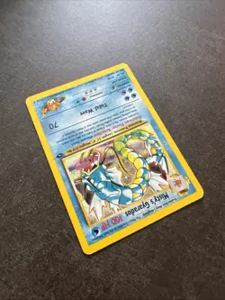 Pokemon TCG Gyarados Holo Card Misty's Gyarados (13/132) Gym Challenge - Image 2