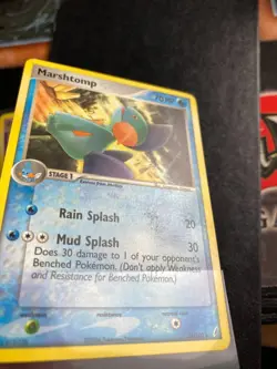 Pokemon Marshtomp 24/100 EX Crystal Guardians Rare Non Holo HP/MP - Image 3