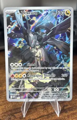 Pokemon TCG Mega Evolution N’s Zekrom Black Star Promo MEP031 - Near Mint - Image 1
