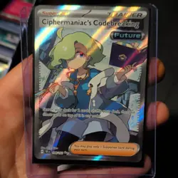 The Pokemon Company Ciphermaniac's Codebreaking 198/162 SV05 Holo Full Art UR EN - Image 1