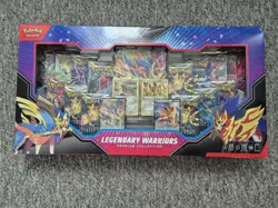 Pokemon TCG Legendary Warriors Collection Box With Fusion Strike Packs New - Image 1