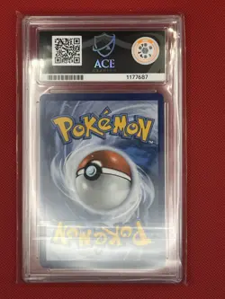 2025 Pokemon Mega Charizard X Black Star Promo Ultra Premium ACE 10 - Image 2