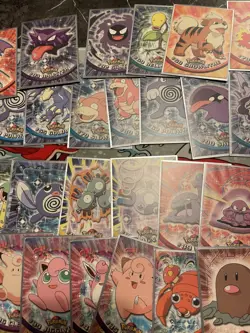 Pokemon TOPPS Trading Card Lot 62 Cards NON holo LP to HP - Image 2