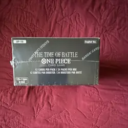 Bandai One Piece Card Game THE TIME OF BATTLE OP-16 English Booster Box - Image 2
